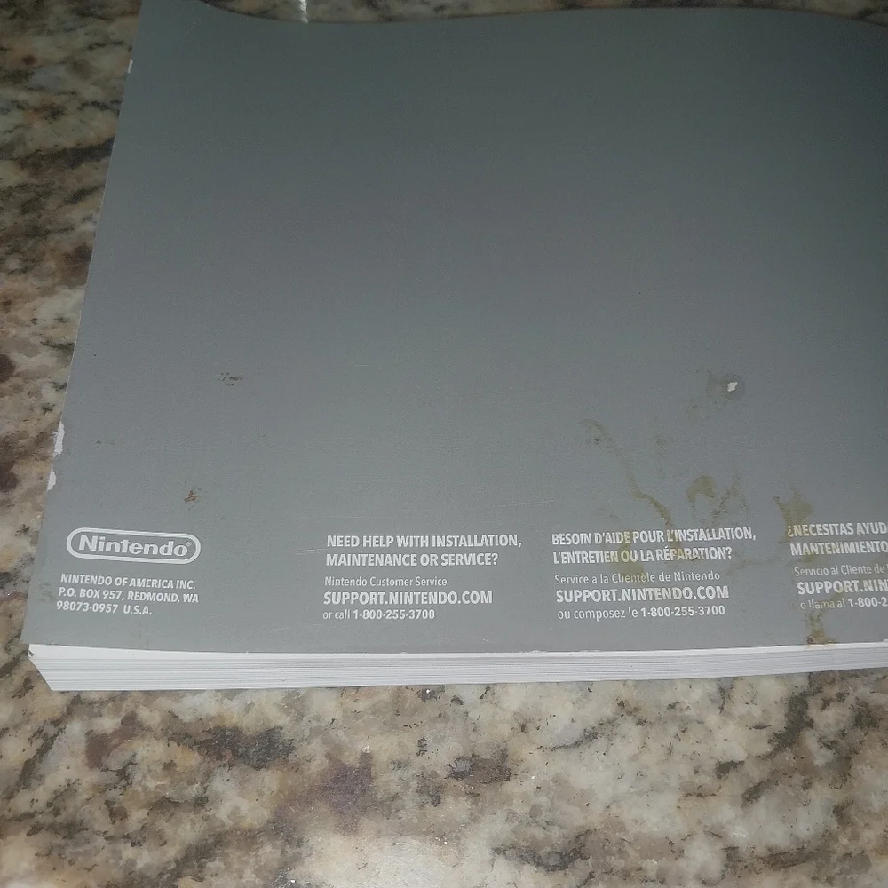 Wii operations manual